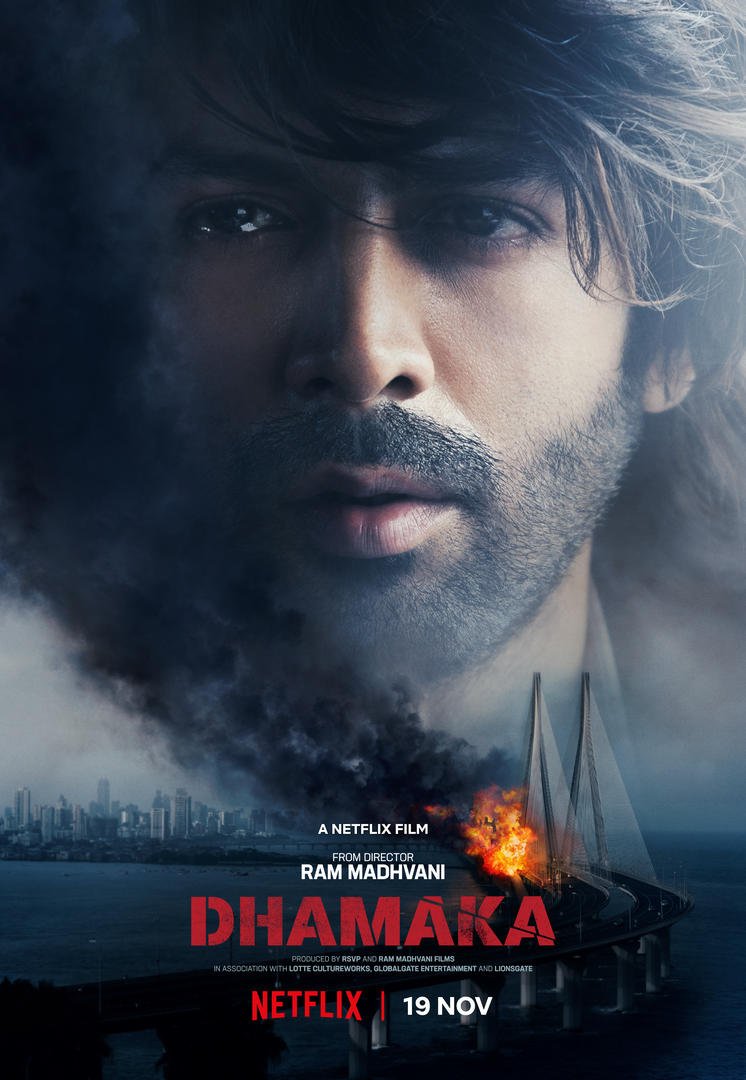 دانلود فیلم هندی انفجار(داماکا) Dhamaka 2021 + زیرنویس فارسی